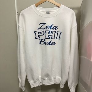 Zeta Phi Beta Sorority Sweatshirt Size M